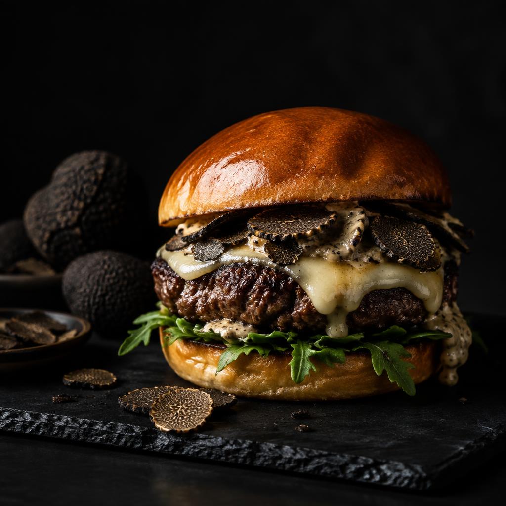 Burger Truflowy z wołowiną Black Angus
